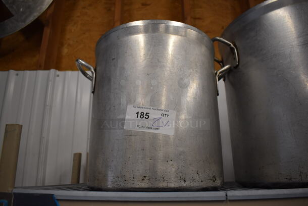 2 Various Metal Stock Pots. 22x18.5x18.5, 17.5x13.5x14.5. 2 Times Your Bid! - Image 3 of 4