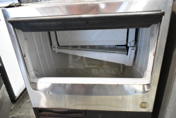Hoshizaki KM151BAH Stainless Steel Commercial Self Contained Undercounter Ice Machine. 115 Volts, 1 Phase.  - Image 3 of 7