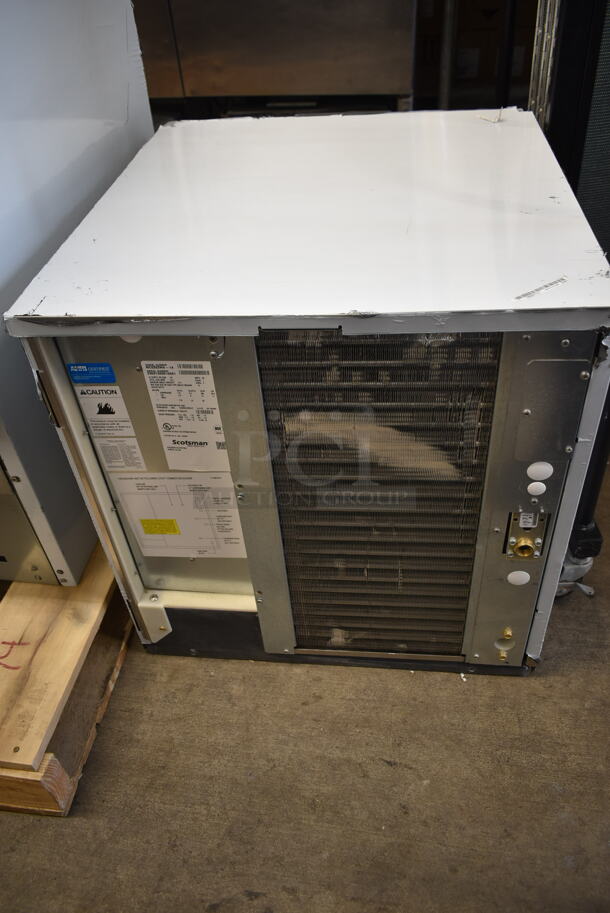 BRAND NEW SCRATCH AND DENT! 2023 Scotsman MC0322MA-1A Stainless Steel Commercial Self Contained Ice Machine Head. 115 Volts, 1 Phase.  - Image 4 of 5