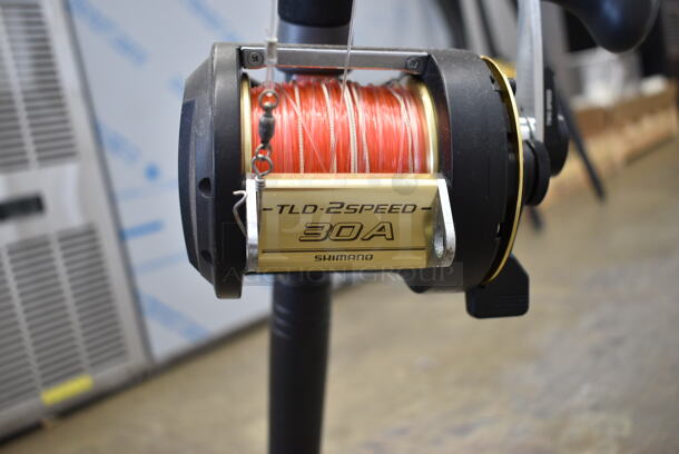 Crowder Rods ESU6630 E Series Fishing Rod w/ Shimano TLD 2 Speed 30A Reel. - Image 5 of 12