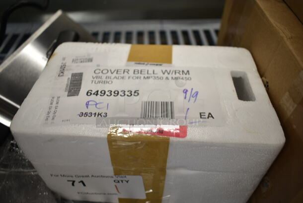 BRAND NEW SCRATCH AND DENT! Robot Coupe 39335 Bell Cover Assembly with Removable Blade - Image 4 of 4