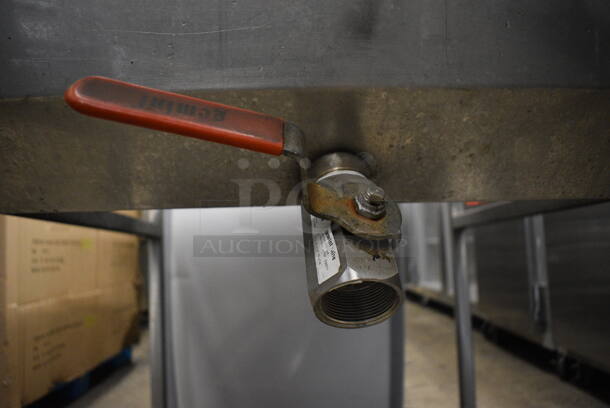 Belshaw Stainless Steel Commercial Icing Glazing Station on Commercial Casters. 31.5x39x40 - Image 9 of 9