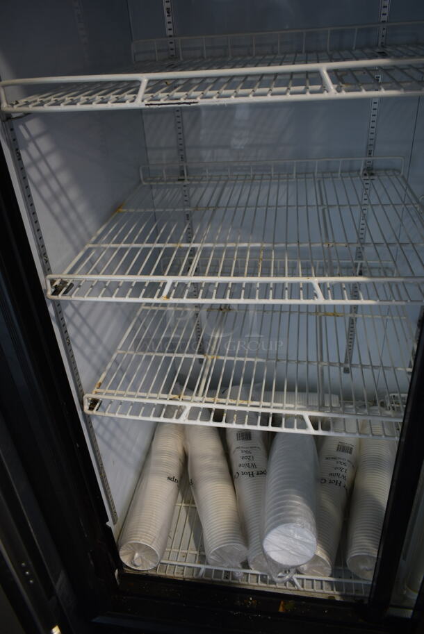 2011 Kool-it KSM-48 Metal Commercial 2 Door Reach In Cooler Merchandiser w/ Poly Coated Racks on Commercial Casters. 115 Volts, 1 Phase. Tested and Working! - Image 6 of 9