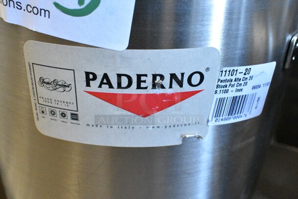 5 Vollrath 11101-20 Paderno 6 1/2 qt Stainless Steel Stock Pot. 5 Times Your Bid!  - Image 6 of 7