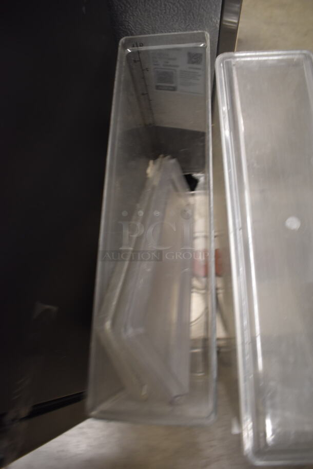 Cratcho E47-4 Commercial Electric Countertop 4 Refrigerated Drink Dispenser With Lids. 115V. Tested and Powers On But Does Not Get Cold - Image 6 of 7