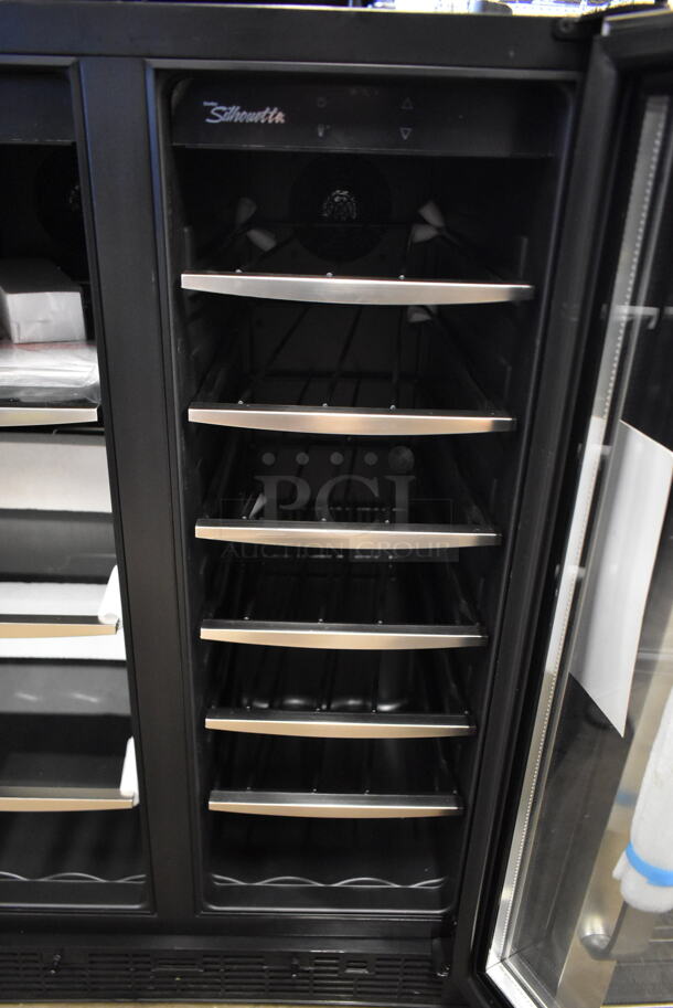 BRAND NEW SCRATCH AND DENT! Danby SBC051D1BSS 24" Built In French Door Dual Zone Beverage Fridge Wine Cooler Merchandiser. 115 Volt, 1 Phase. Tested and Working! - Image 3 of 5