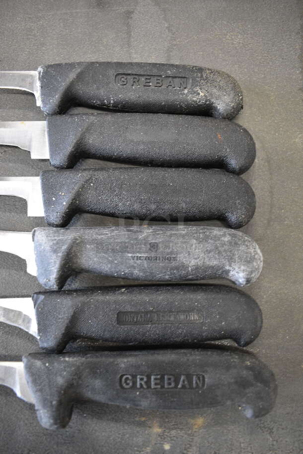 6 Sharpened Stainless Steel Fillet Knives. Includes 10". 6 Times Your Bid! - Image 2 of 4