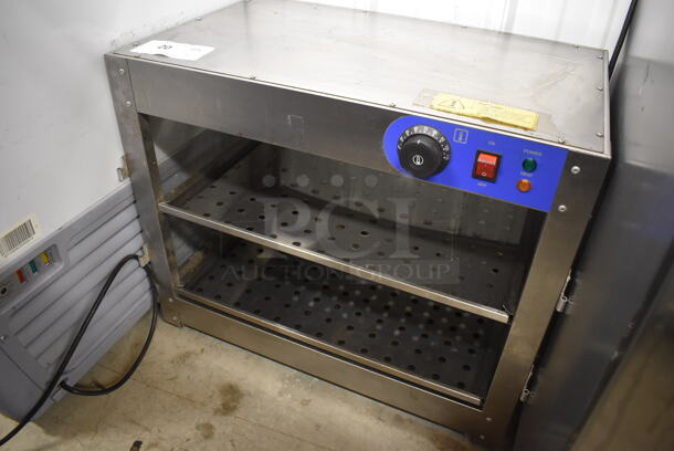 Stainless Steel Commercial Countertop Heated Display Case w/ Thermostatic Control. 24x16x20 - Image 5 of 7