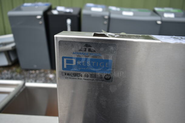 BRAND NEW SCRATCH AND DENT! Advance Tabco 109PRI193610 Prestige Series Stainless Steel Underbar Ice Bin with 10-Circuit Cold Plate - 20" x 36" - Image 7 of 7