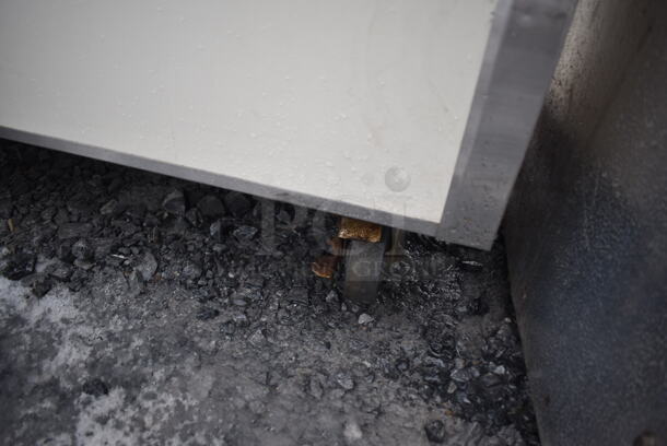 Stainless Steel Cashier Station on Commercial Casters. 40x29x34 - Image 4 of 4