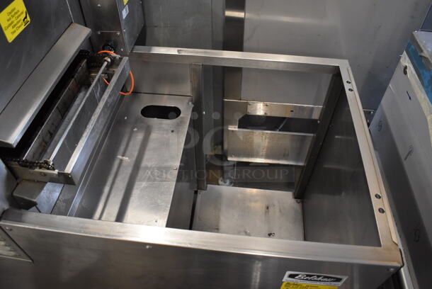 Belshaw Adamatic TG-50 Stainless Steel Commercial Floor Style Thermoglaze Icing Machine on Commercial Casters. 208 Volts, 1 Phase. 79x34x54 - Image 5 of 9