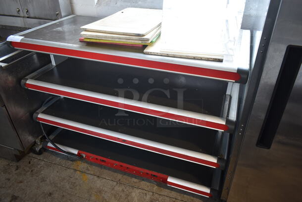 Hatco GR2SDH-48T Metal Commercial 3 Tier Warming Display Merchandiser. 120/208-230 Volts, 1 Phase.  - Image 1 of 9