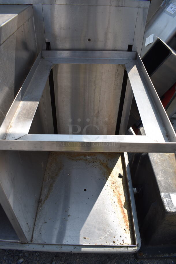 Serv Lift Stainless Steel Tray and Utensil Cart - Image 5 of 6