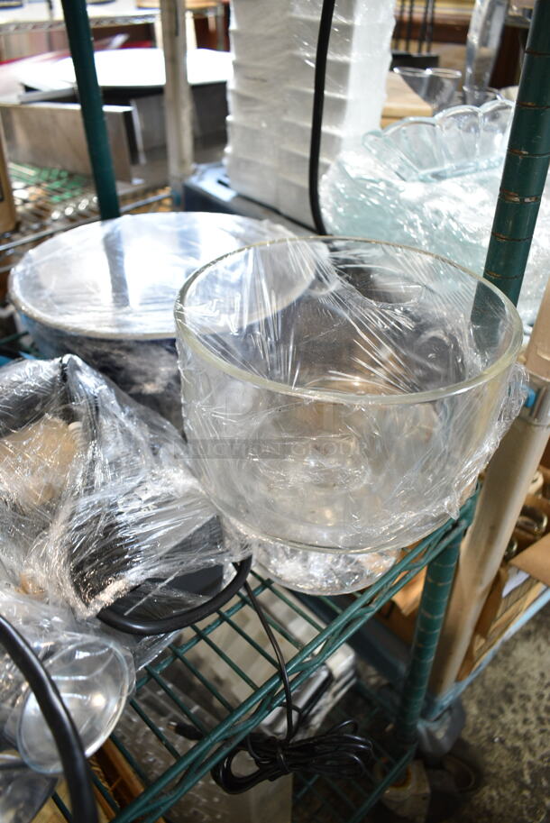 ALL ONE MONEY! Two Tier Lot of Various Items Including Ceramic Dishes, VacMaster Immersion Circulator, Basket Trays - Image 6 of 9