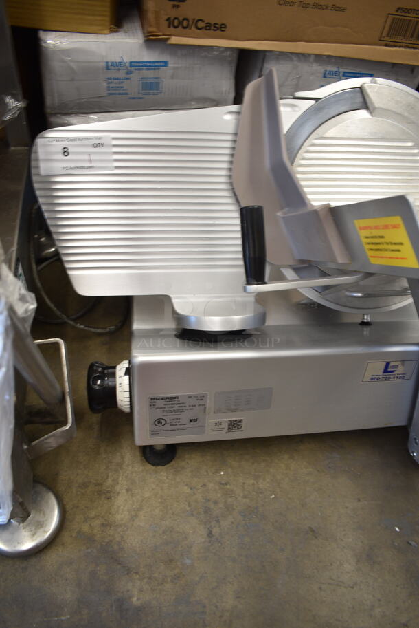 Bizerba SE 12 US Stainless Steel Commercial Countertop Meat Slicer. 120 Volts, 1 Phase. Tested and Working! - Image 7 of 8
