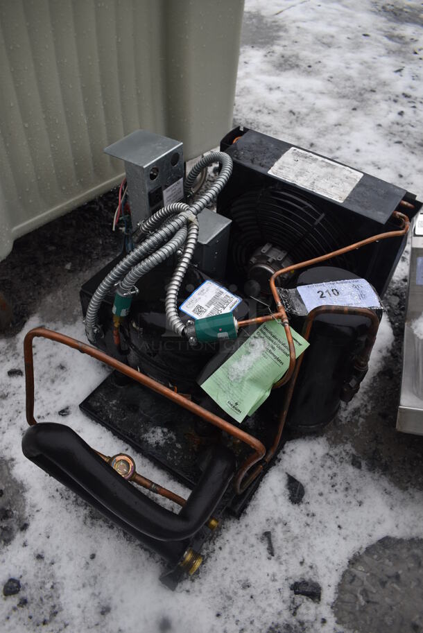 Copeland ASE32C3E-CAV-103 Metal Commercial Compressor. 208/230 Volts, 1 Phase. 19x23x13 - Image 3 of 3