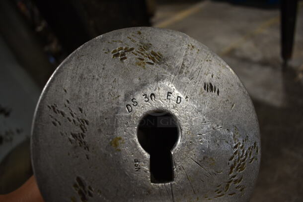 ALL ONE MONEY! Lot of DS30 Metal 30 Quart Mixing Bowl, 2 DS30ED Dough Hook Attachment and DS30D 30 Quart Whisk Attachment.  - Image 9 of 11