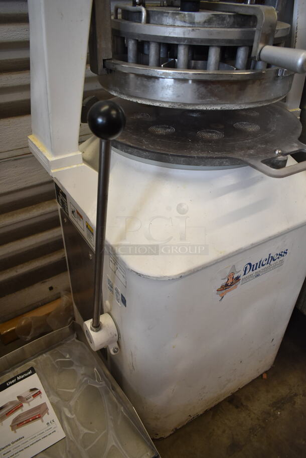 Dutchess JN-3 Metal Commercial Floor Style Manual Dough Divider. 208-230 Volts, 3 Phase.  - Image 6 of 7