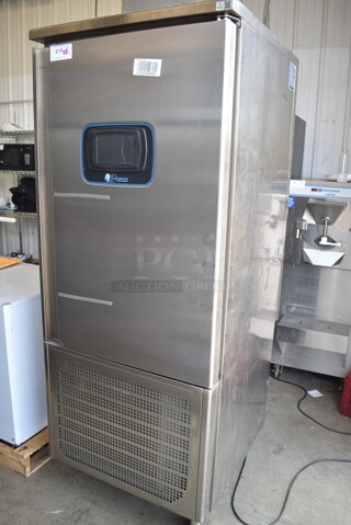 2021 Desmon GBF-15+ETL Stainless Steel Commercial Blast Chiller Shock Freezer w/ 4 Probes on Commercial Casters. 230 Volts, 3 Phase.