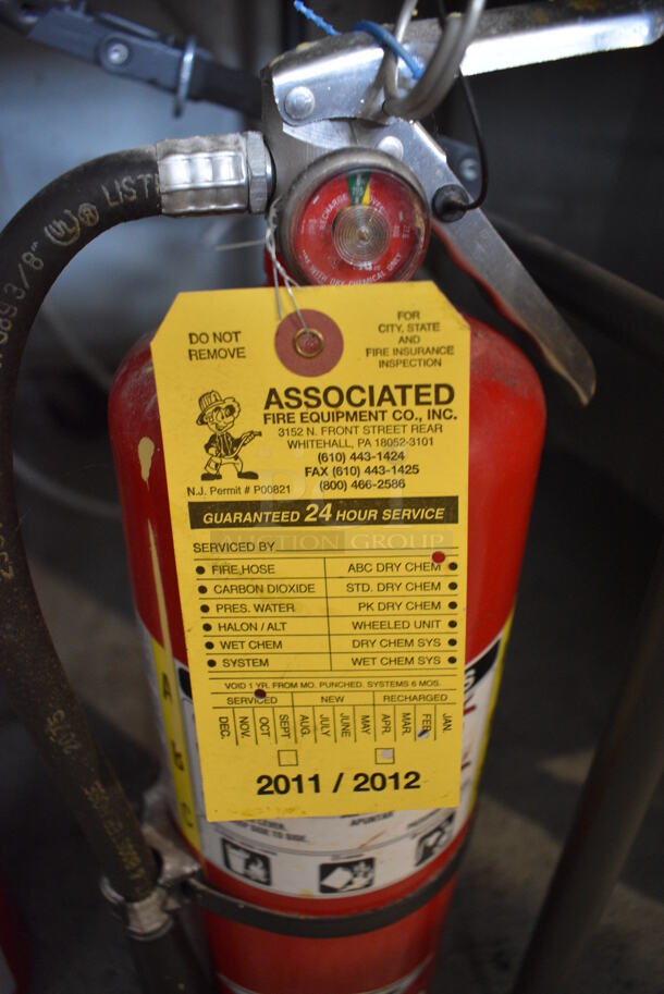 Amerex Fire Extinguisher. 6x6x21 - Image 3 of 3