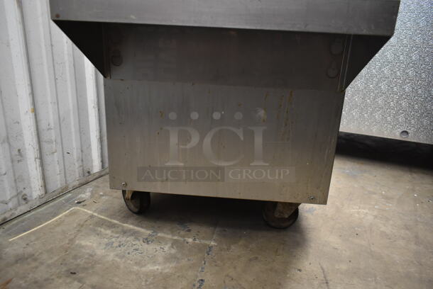 Taylor C118-33 Stainless Steel Commercial Floor Style Water Cooled Batch Freezer on Commercial Casters. 208-230 Volts, 3 Phase.  - Image 5 of 7