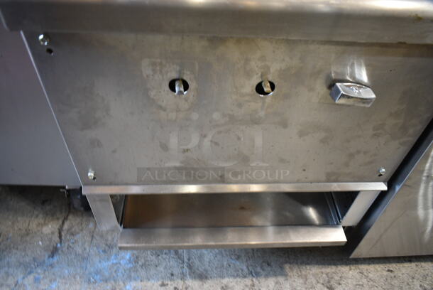 Stainless Steel Commercial Natural Gas Powered Single Burner Stock Pot Range.  - Image 3 of 5