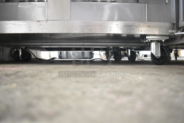 2022 Avantco 178SSUC48RHC Stainless Steel Commercial 2 Door Undercounter Cooler on Commercial Casters. 115 Volts, 1 Phase. Tested and Working! - Image 4 of 12