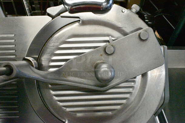 Globe 3600 Stainless Steel Commercial Countertop Meat Slicer w/ Blade Sharpener. 115 Volts, 1 Phase. Tested and Working! - Image 6 of 8