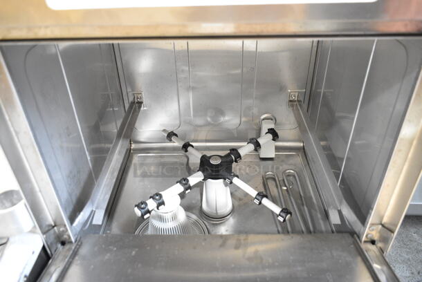BRAND NEW SCRATCH AND DENT! 2023 Noble 495HTGW22 Stainless Steel Commercial Undercounter Glass Washer. 208-240 Volts, 1 Phase.  - Image 3 of 7