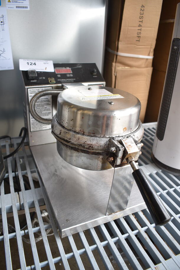 Gold Medal 5020ET Stainless Steel Commercial Countertop Waffle Cone Machine. 120 Volts, 1 Phase. Tested and Working! - Image 2 of 4