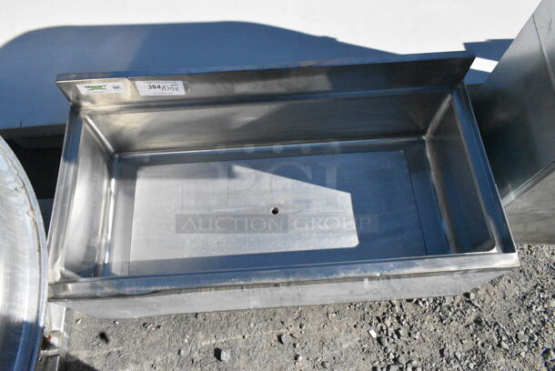 Regency 600IB1836CP Stainless Steel Commercial Ice Bin. No Legs.  - Image 3 of 5