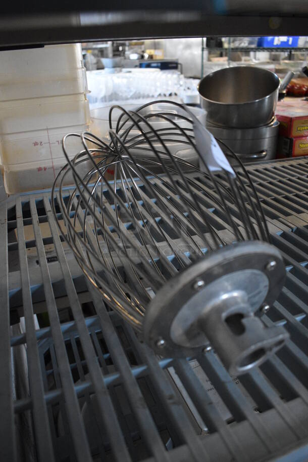 Metal Commercial Balloon Whisk Attachment for Hobart Mixer. 7.5x7.5x13 - Image 3 of 4