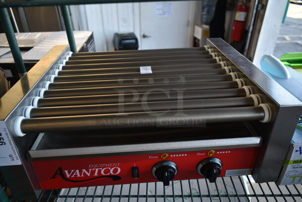 BRAND NEW SCRATCH AND DENT! 2023 Avantco 177RG1830NS Stainless Steel Commercial Countertop Hot Dog Roller. 120 Volts, 1 Phase. Tested and Working! - Image 4 of 5