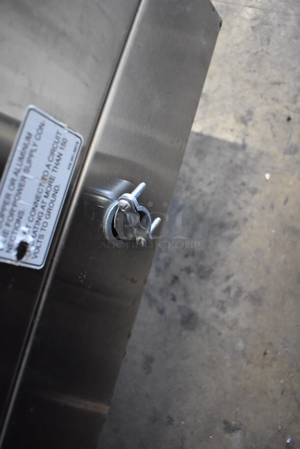 Curtis SCGEMTS10A1000 Stainless Steel Commercial Countertop Coffee Machine w/ Hot Water Dispenser. 220 Volts, 1 Phase.  - Image 5 of 5