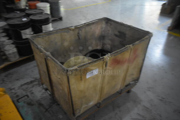 Laundry Cart on Commercial Casters. - Image 2 of 4