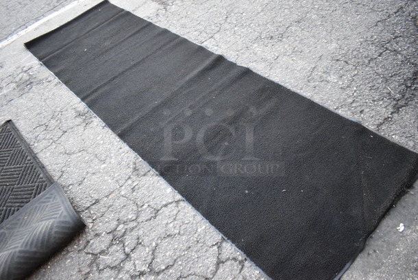 Black Floor Mat. 33x112 - Image 2 of 5
