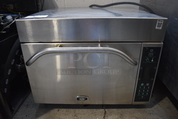Menumaster Model MXP22 Stainless Steel Commercial Electric Powered Rapid Cook Oven. 208/230 Volts, 1 Phase. 25x26x21
