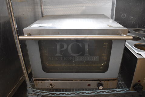 Stainless Steel Commercial Countertop Electric Powered Convection Oven. 115 Volts, 1 Phase. 19x20x15. Tested and Working!