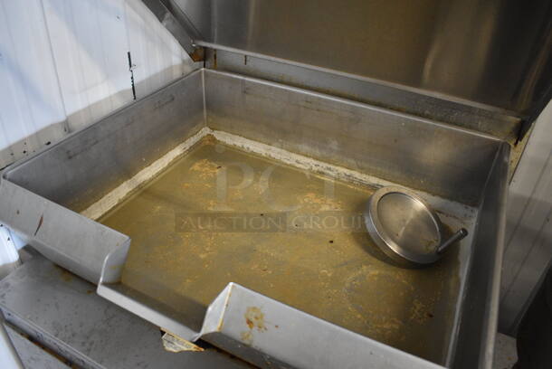 Cleveland Stainless Steel Commercial Natural Gas Powered Floor Style Braising Pan. 35x38x43 - Image 3 of 6