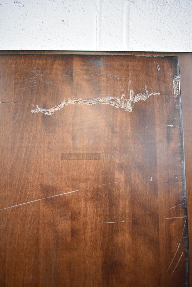 2 Wooden Tabletops. 2 Times Your Bid! - Image 3 of 4