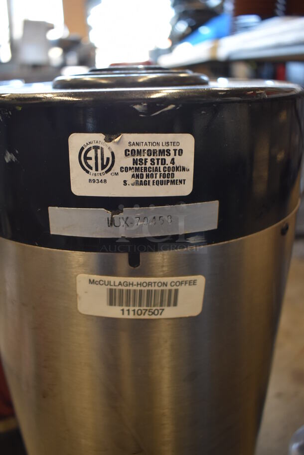 4 Black Poly Coffee Satellite Dispensers Including Bunn TF Server. 10x12x26, 10x12x20, 10x12x13. 4 Times Your Bid! - Image 7 of 8