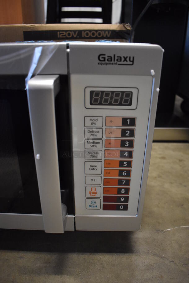 BRAND NEW IN BOX! 2022 Galaxy 177MW1000PB Stainless Steel Commercial Countertop Microwave Oven. 120 Volts, 1 Phase. 20x16x12. Tested and Working! - Image 4 of 8