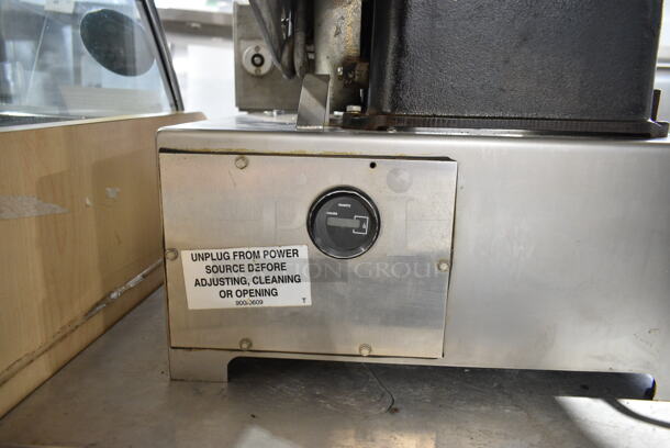 Hollymatic Super Model 54 Metal Commercial Countertop Patty Former. 115 Volts, 1 Phase. Tested and Powers On But Parts Do Not Move - Image 10 of 12