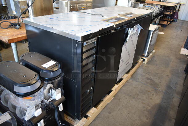 BRAND NEW SCRATCH AND DENT! Beverage Air DD78HC-1-B Stainless Steel Commercial Direct Draw Kegerator w/ 8 Hoses. Stock Picture Used as Gallery. 115 Volts, 1 Phase. Tested and Working! - Image 2 of 12