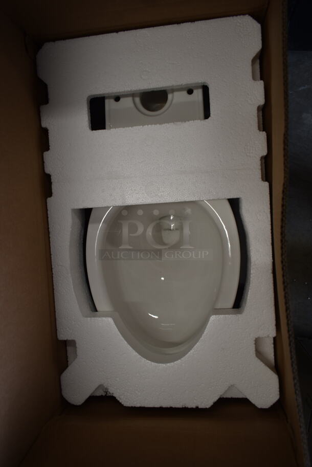 BRAND NEW SCRATCH AND DENT! American Standard 2462016.020 Cadet 1.6 GPF 2-Piece Elongated Toilet with 12-in Rough-In, 30.25" Length x 20.5" Width x 29.25" Height, White. Does Not Come w/ Tank. - Image 4 of 6