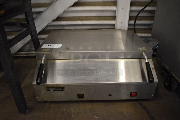EmberGlo Model ES10PB0100 Stainless Steel Commercial Countertop Steamer. 208/240 Volts. 23x21x9