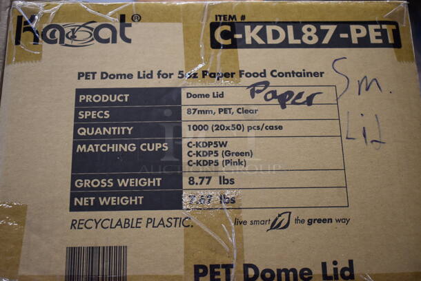 ALL ONE MONEY! Lot of 4 Tiers Worth of Various Paper Products Including Lids and Cups. Does Not Come w/ Shelving Unit - Image 6 of 12