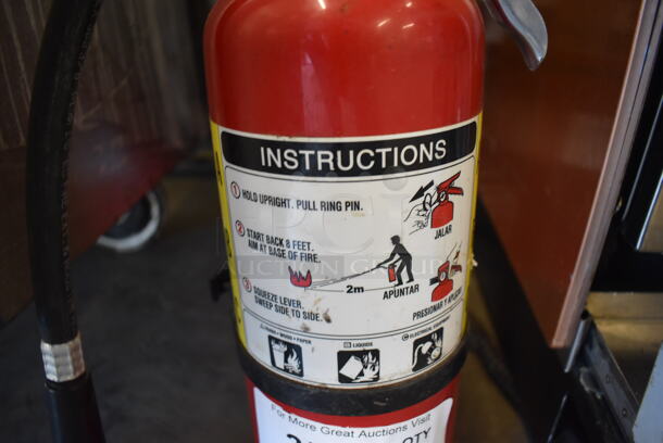 Amerex Fire Extinguisher. 7x4.5x15. Buyer Must Pick Up - We Will Not Ship This Item - Image 3 of 5