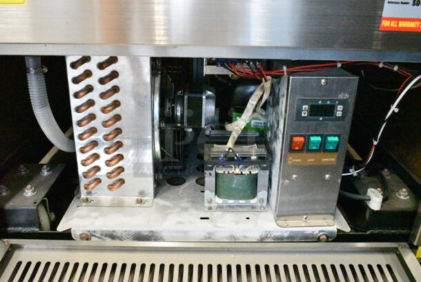 Spartan BCB48-36 Stainless Steel Commercial Floor Style Deli Display Case Merchandiser. 110 Volts, 1 Phase. Tested and Working! - Image 5 of 8