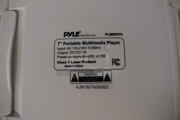 IN ORIGINAL BOX! Pyle PLMRDV74 7" Portable Multimedia Player. 10.5x2x7 - Image 5 of 7